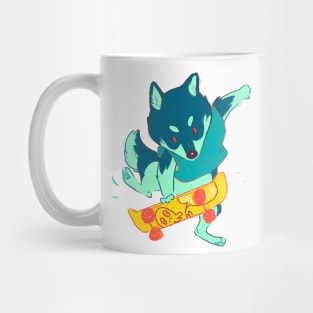 Skater Shiba Mug